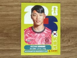 Panini FIFA World Cup 2026 Sticker Heechan Hwang KOR 19