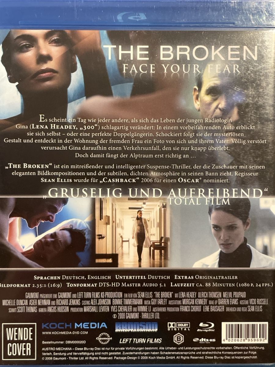 Alle DVDs: The Broken (2008) – Gebraucht aus Waldenburg von Gonzo8 1