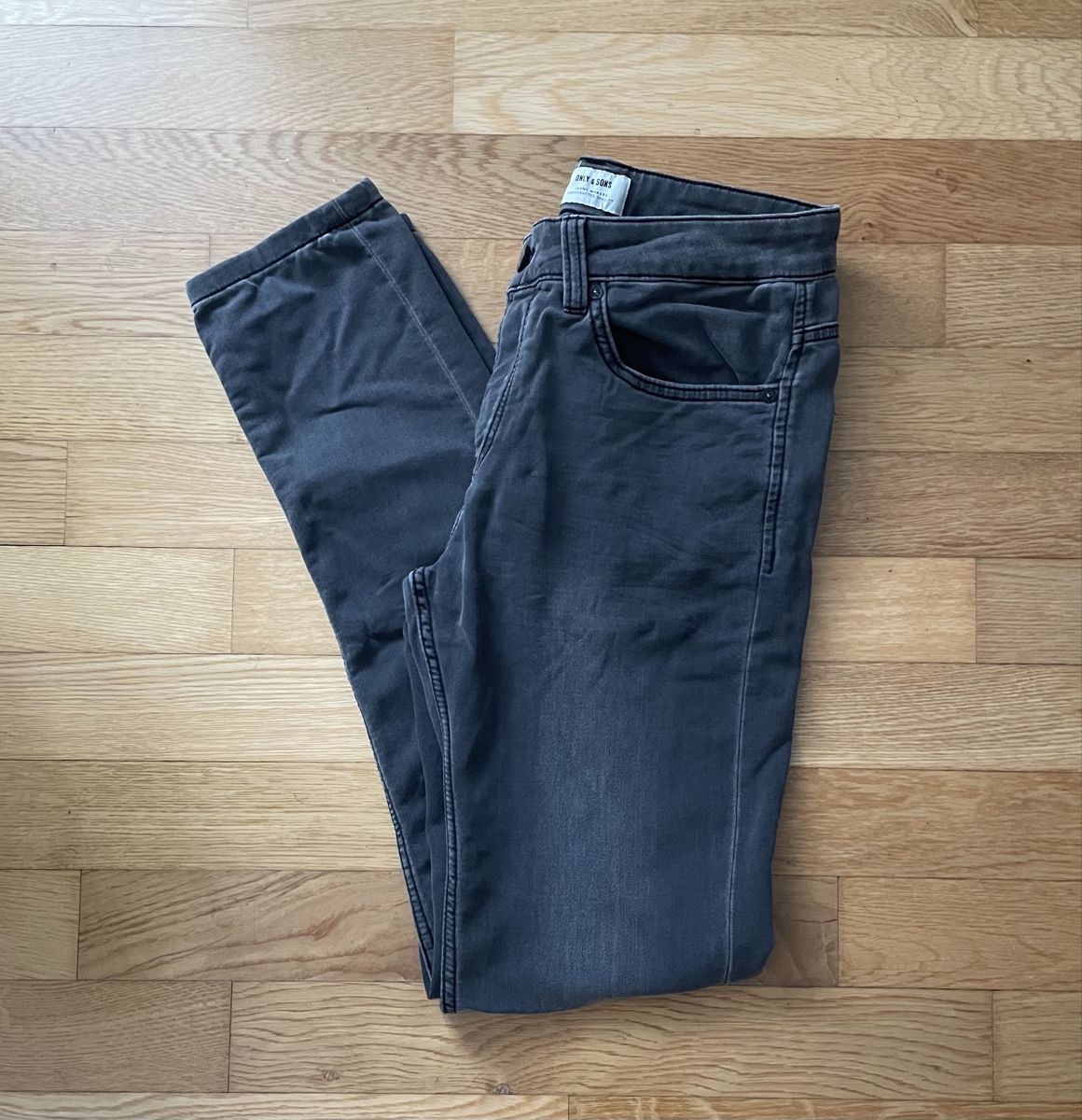 Jack & Jones Jeans: Only & Sons Slim Jeans, Grösse 31/ 32, Dunkelgrau – Usato da Zürich venduto da Sonnenschein_ 1
