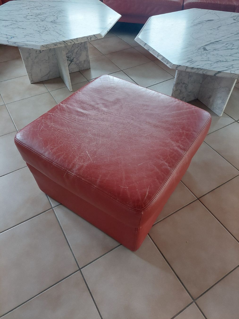 Divani: Sofa Leder rot – Usato da Frauenfeld venduto da bab_7qkj 3