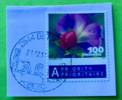 Nr.1377 Dauermarken Gemüseblüten 2011 mit Stempelt Kiefelerb