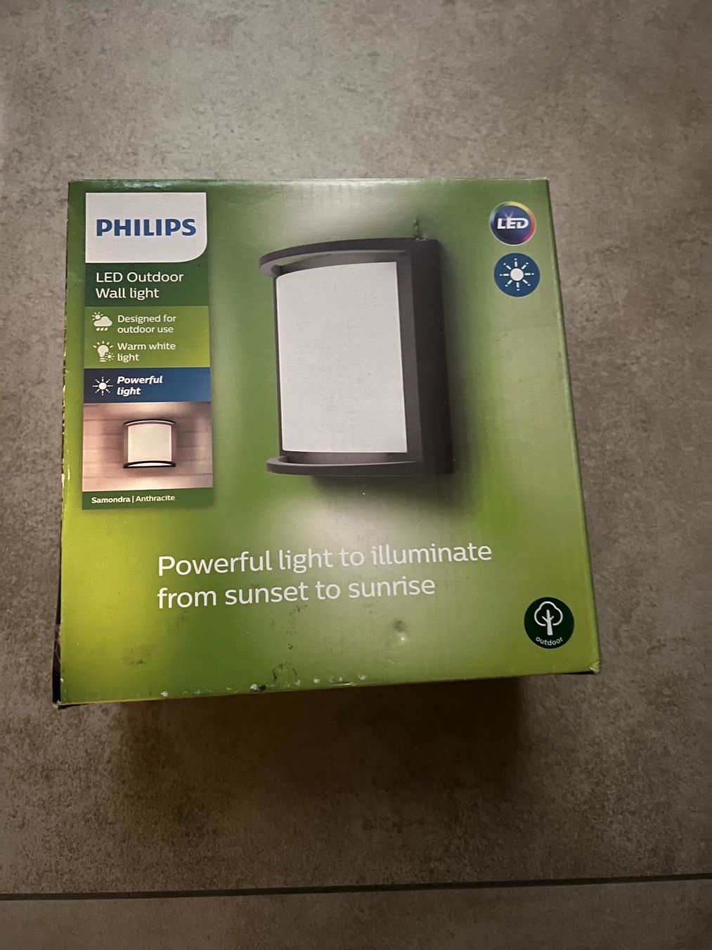 Philips Lampade: LED Aussenstrahler – Nuovo (secondo la descrizione) da Dottikon venduto da roxy321