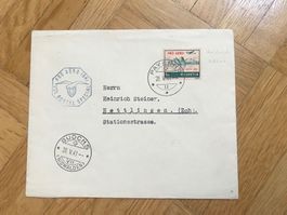 1941. PRO AERO. Schöner Flugpostbeleg. ET. Mit Abarten!