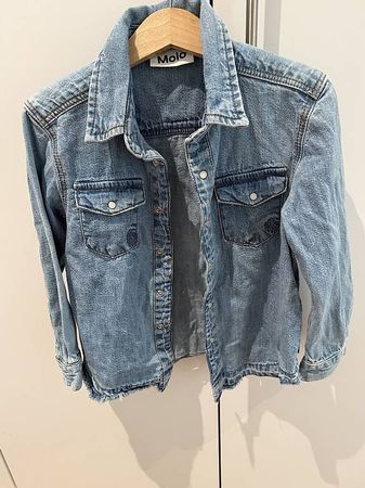 Jeanshemd von Molo Gr. 98/104