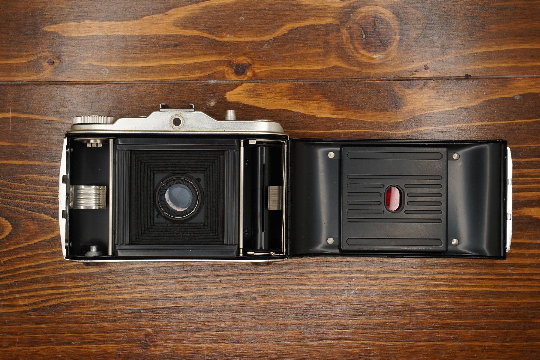 Agfa Fotocamera: Agfa Isolette I 6x6 mit Case – Usato da Bern venduto da FotoStrobo.ch_Outlet 4
