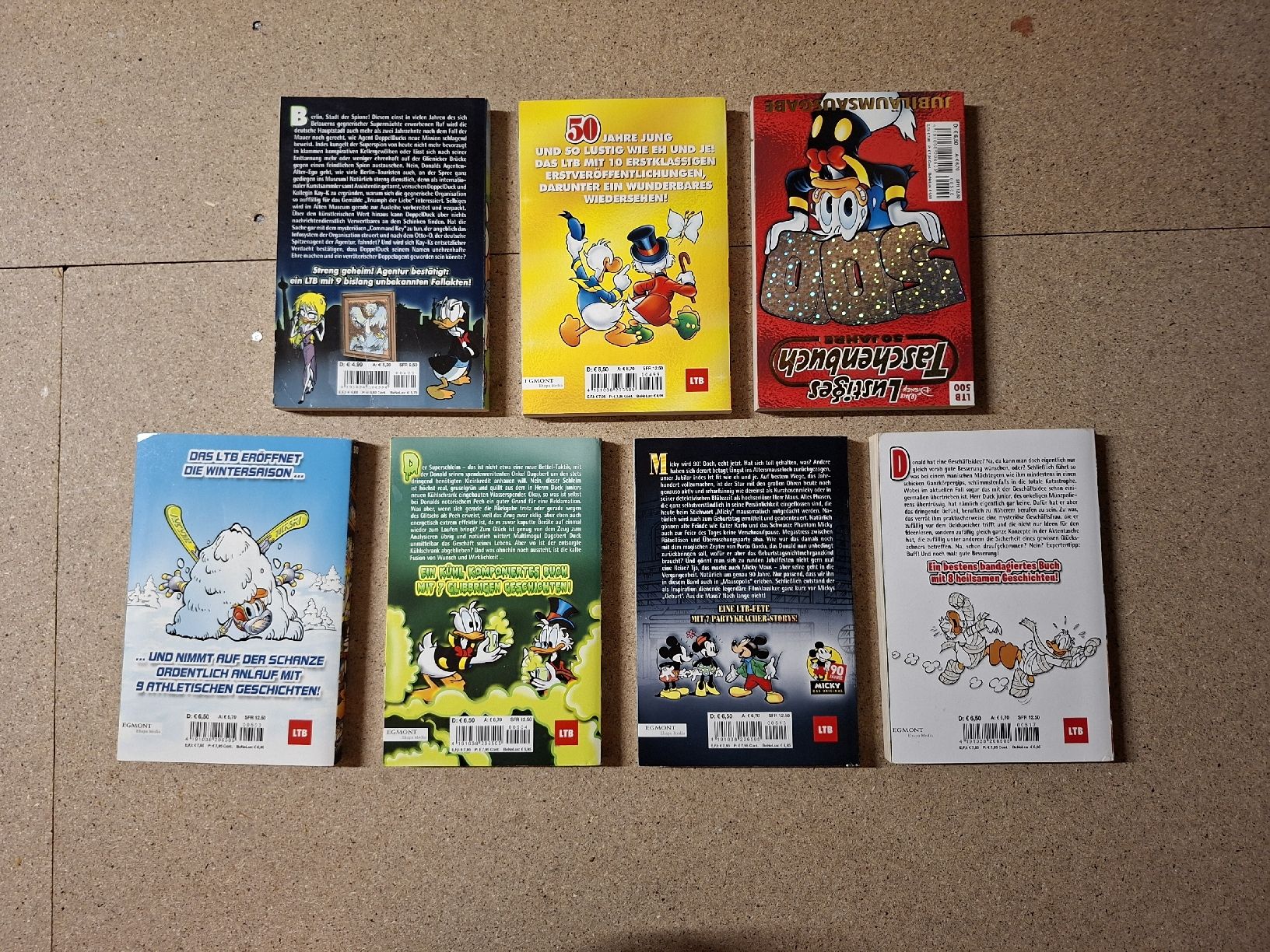 Fumetti: 7 Lustige Taschenbücher – Usato da Büsserach venduto da Grenzstein 1