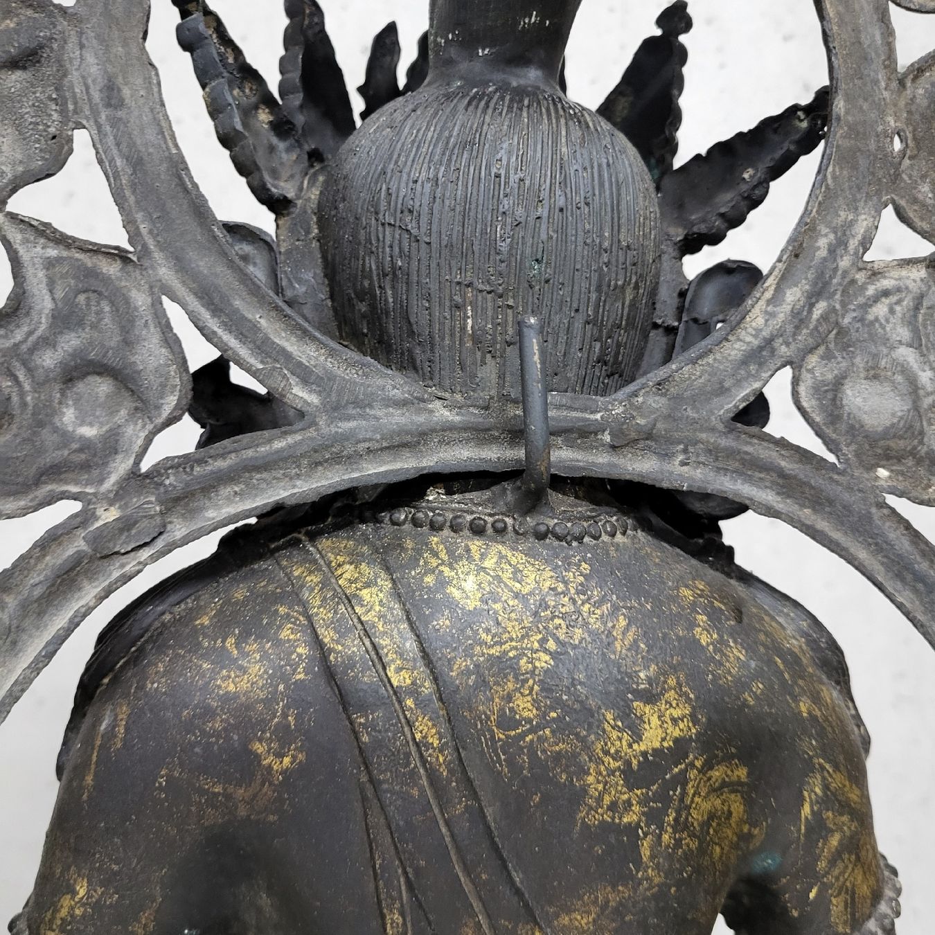 Statuette: Tara Bronze mit Restvergoldung – Usato da Zürich venduto da timbuktu03 4