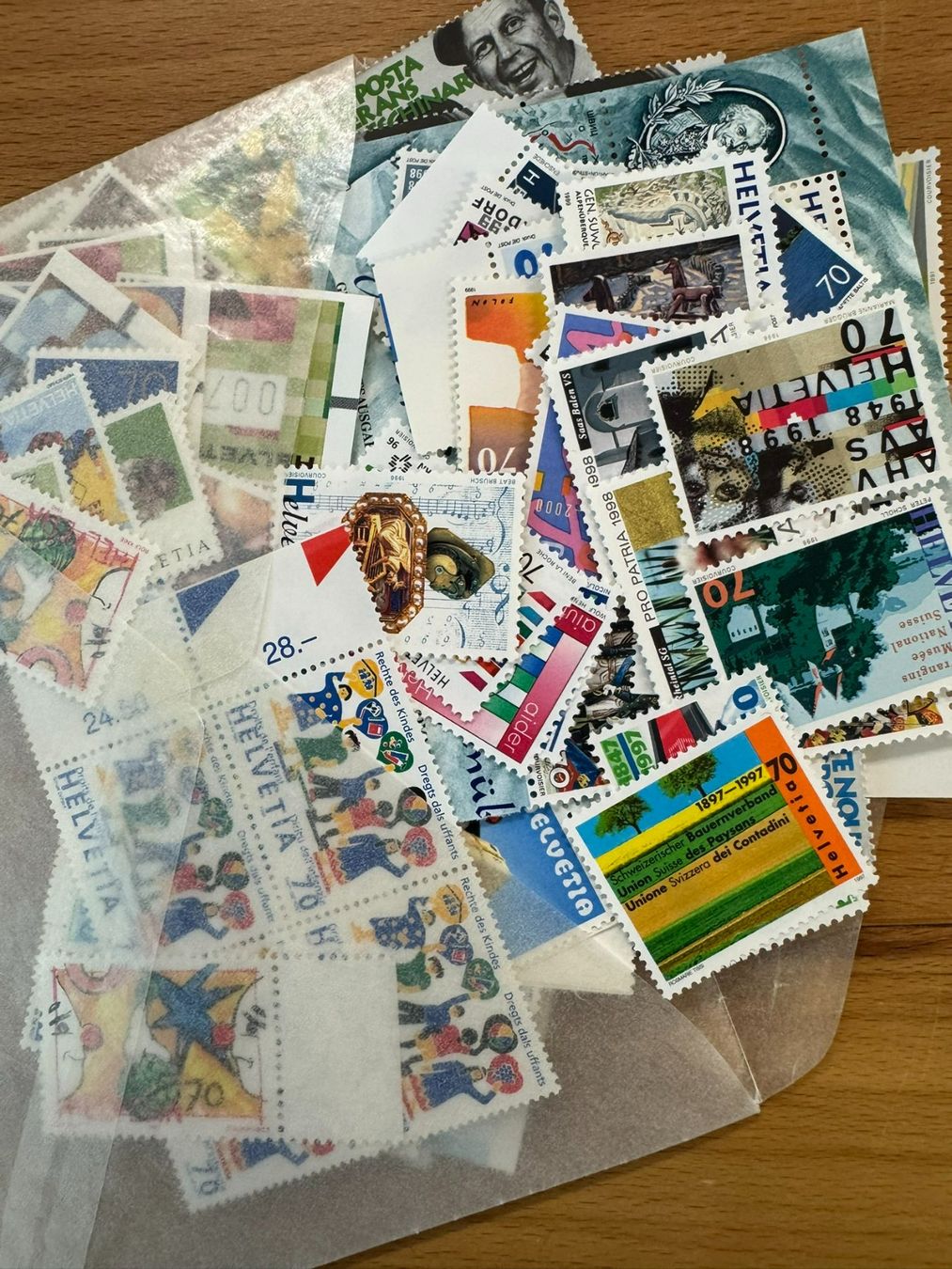 Tutti i francobolli: Frankaturgültige Schweizer Briefmarken – Nuovo (secondo la descrizione) da Brittnau venduto da trouvaille02