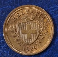 1 RAPPEN JAHR 1929 - SCHWEIZ