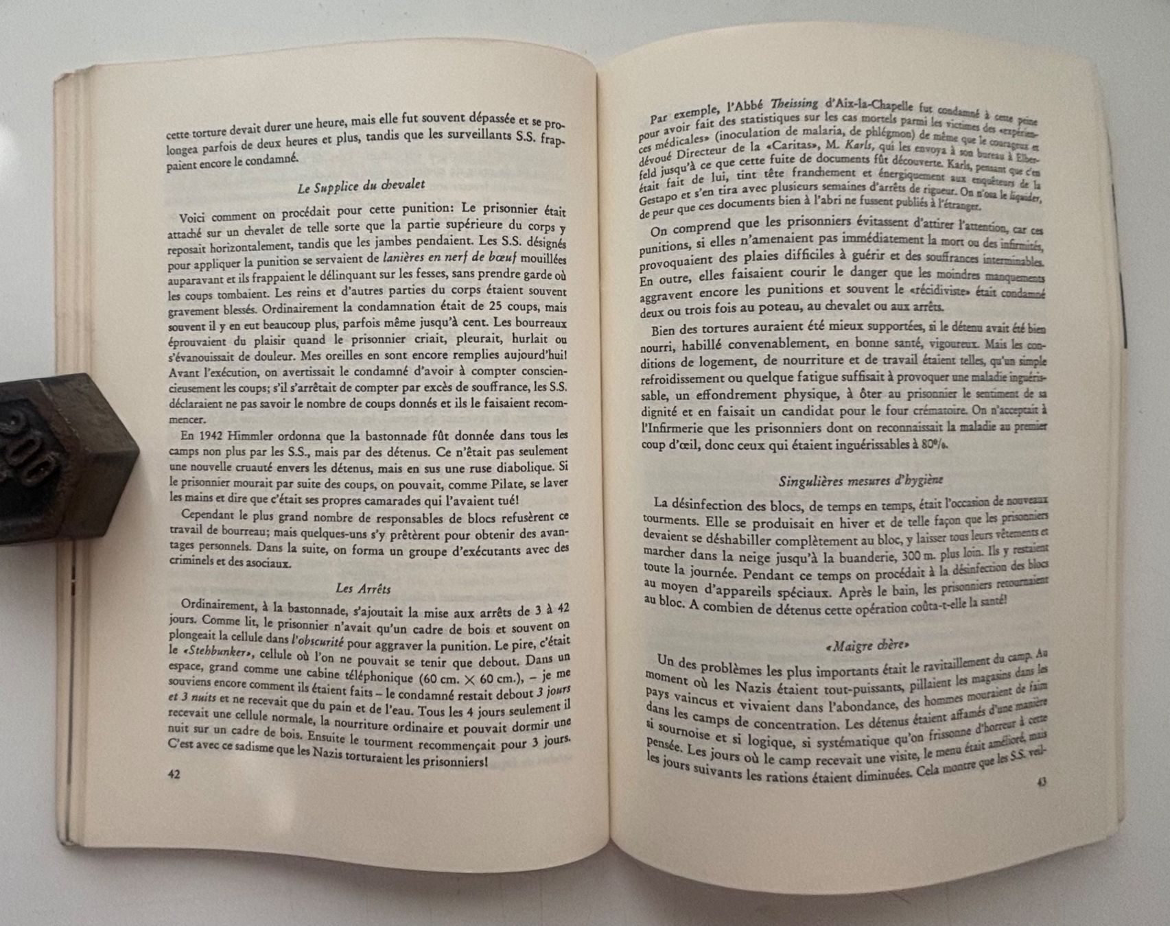 Documenti: Brochure "Comment était-ce à Dachau" 4e édition – Usato da Neuchâtel venduto da gefdeneuch 6
