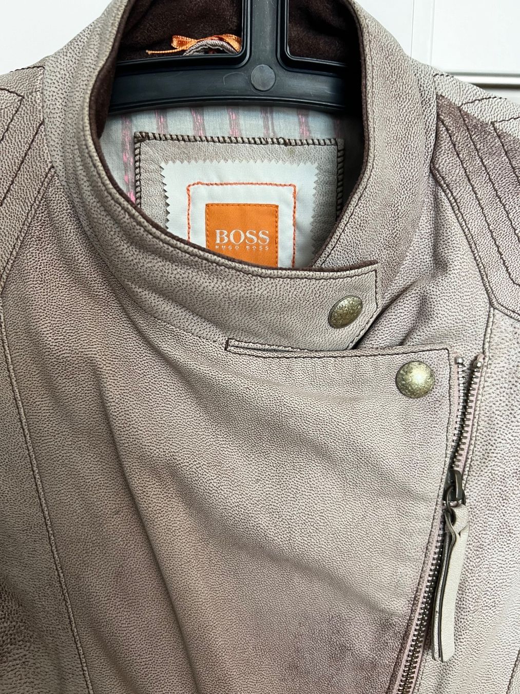 Giacche: hugo boss orange genuine leather jacket – Usato da Gipf-Oberfrick venduto da Sonne010203 3