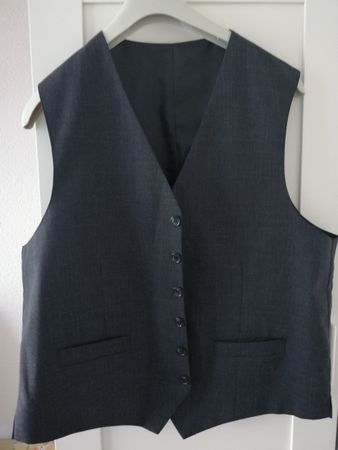 Gilet/ Anzugweste Gr 50 /Schurwolle