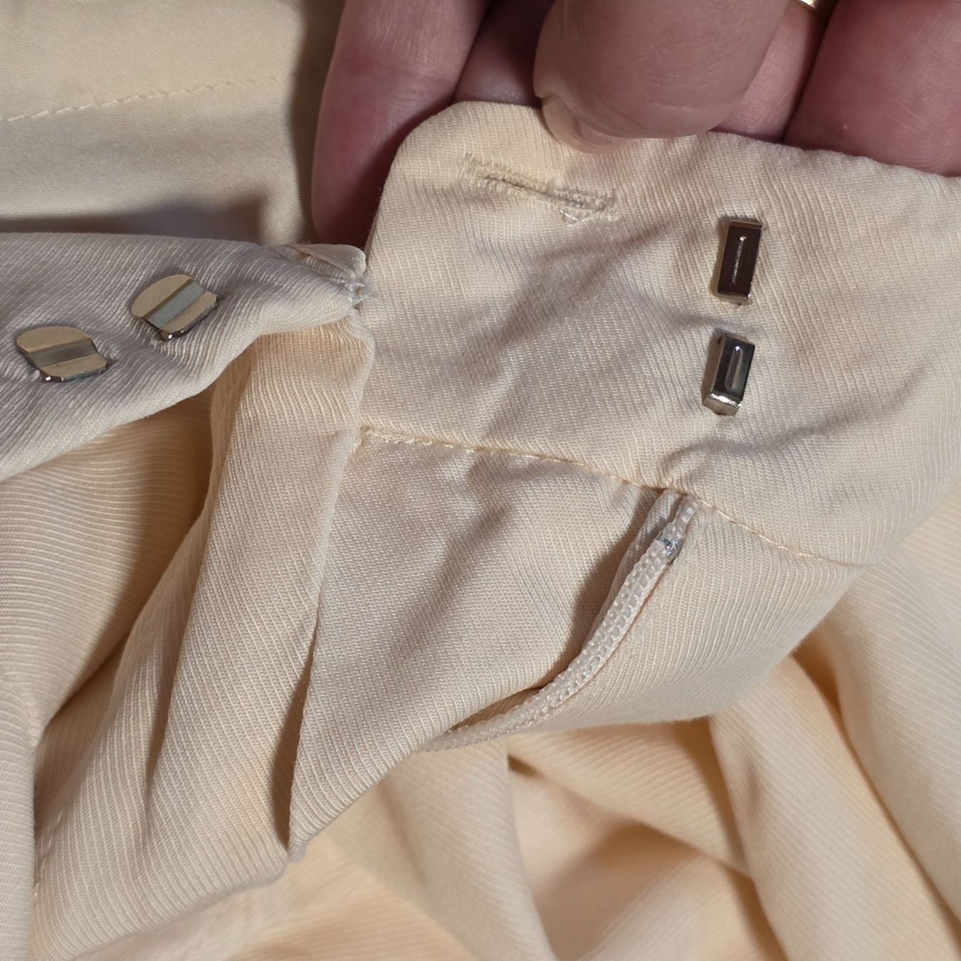 Primark Pantaloni: Primark Lyocell Palazzo Hose Creme Gr. 36/S – Usato da Wald ZH venduto da CapLux 9