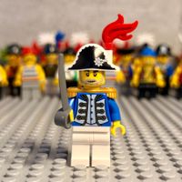 LEGO Pirates Imperial Governor Bluecoat pi191 + Säbel