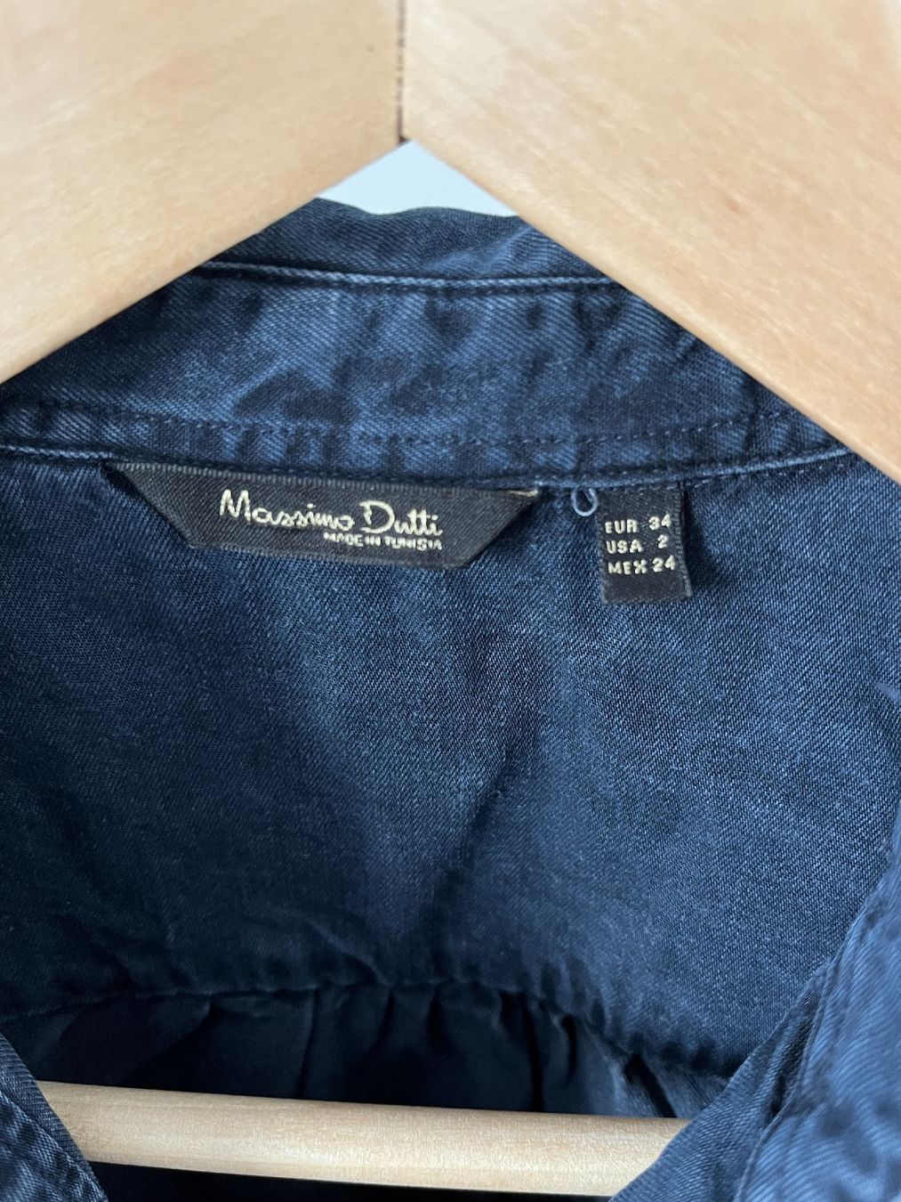 Massimo Dutti Camicette: Massimo Dutti Jeansbluse Gr. XS/34 – Usato da Basel venduto da an_v7yj 1