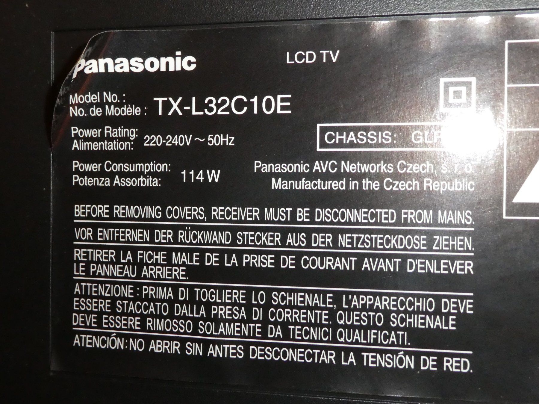 Panasonic Appareils TV: Fernseher Panasonic – Neuf (Voir description) à Siebnen par Ra-la-ra-ol 2