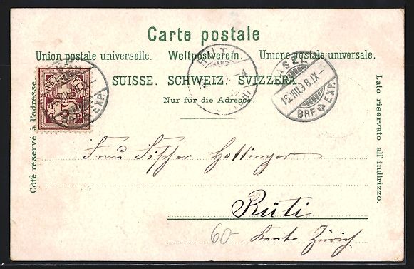 Cartoline postali: Litho Basel, St. Johann-Tor, Marktplatz, – Usato da Berlin venduto da bartko-reher 1