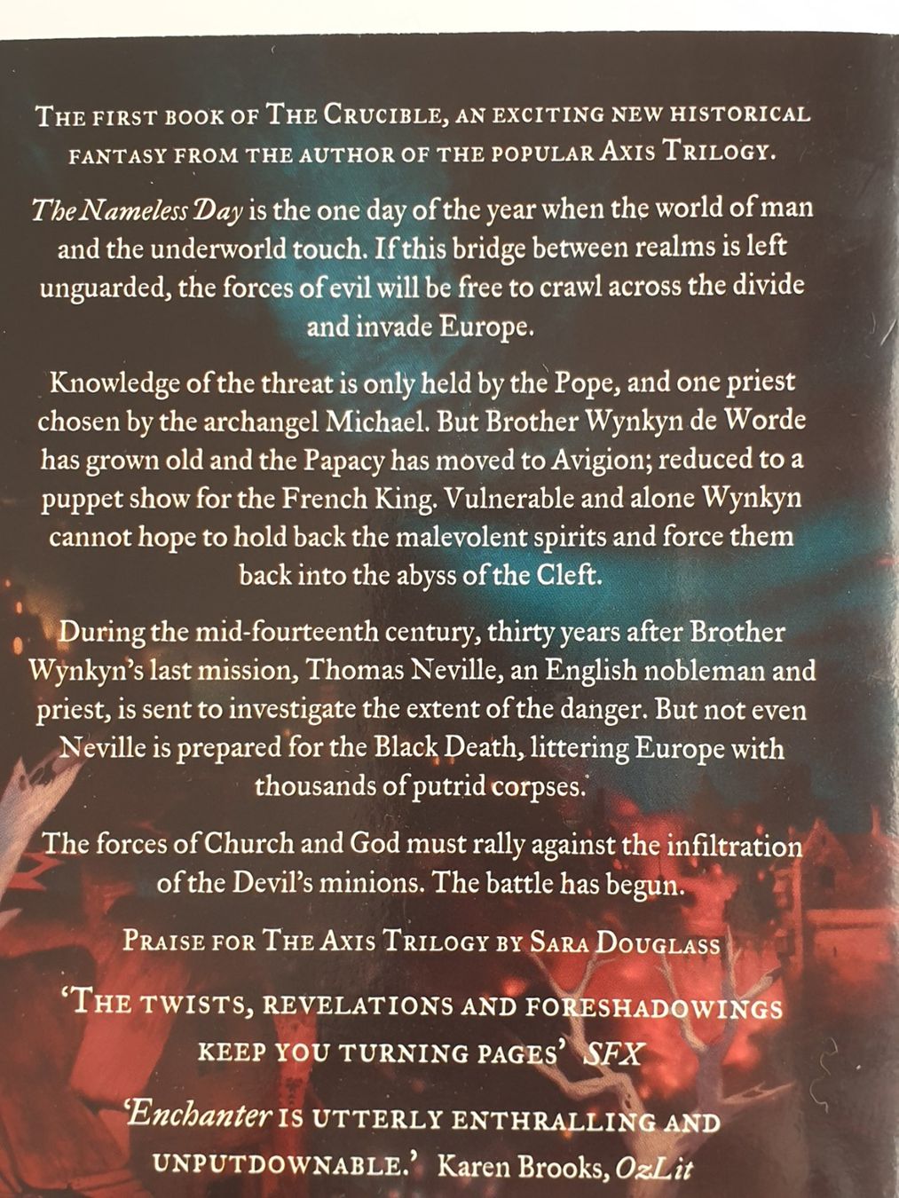 Libri: The Nameless Day - Sara Douglass Buch – Usato da Zürich venduto da pau_y8mv 2