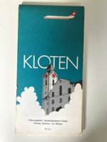 Stadtplan Kloten, Flughafen, 1972