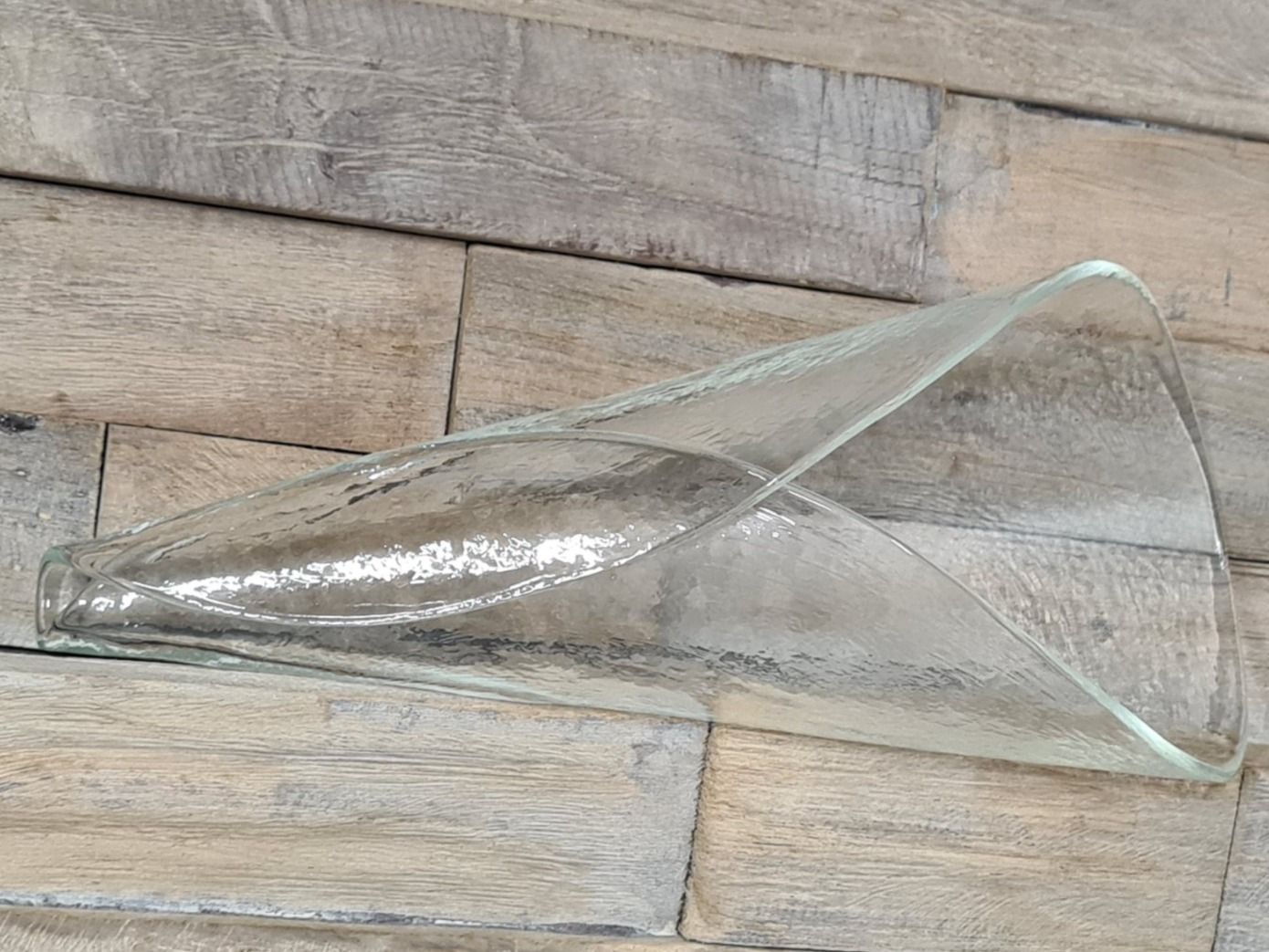 Glasi Hergiswil Sonstige Dekorationen & Accessoires: Hergiswiler Glas Deko Cornet 22x9 cm – Gebraucht aus Amriswil von