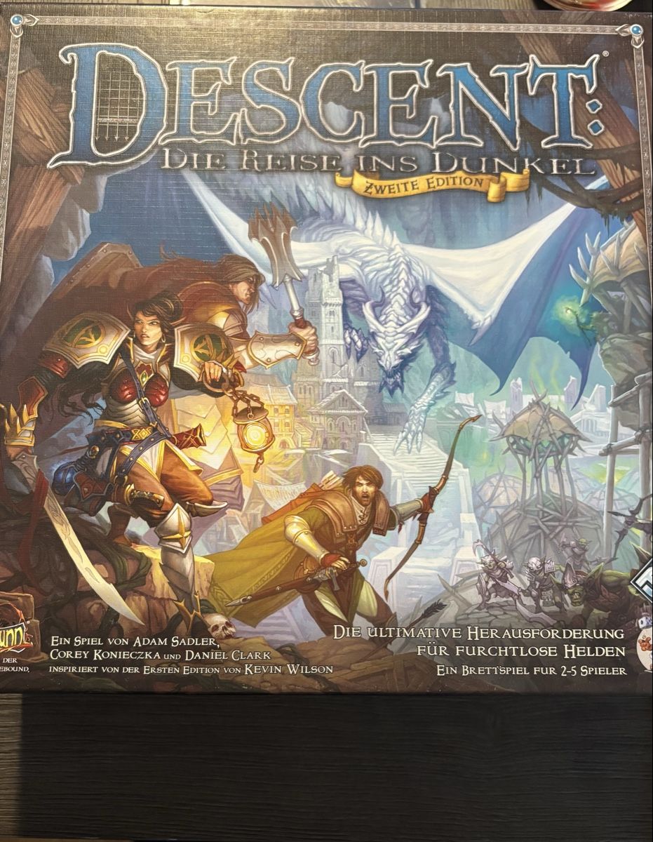 Giochi: Descent 2nd Edition Base Game – Nuovo (secondo la descrizione) da Thalwil venduto da max_xp9g