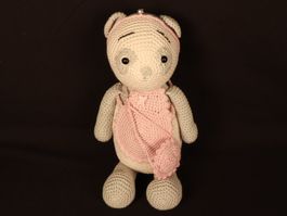 HANDARBEIT Gehäkelte Pandabär (Rosa)