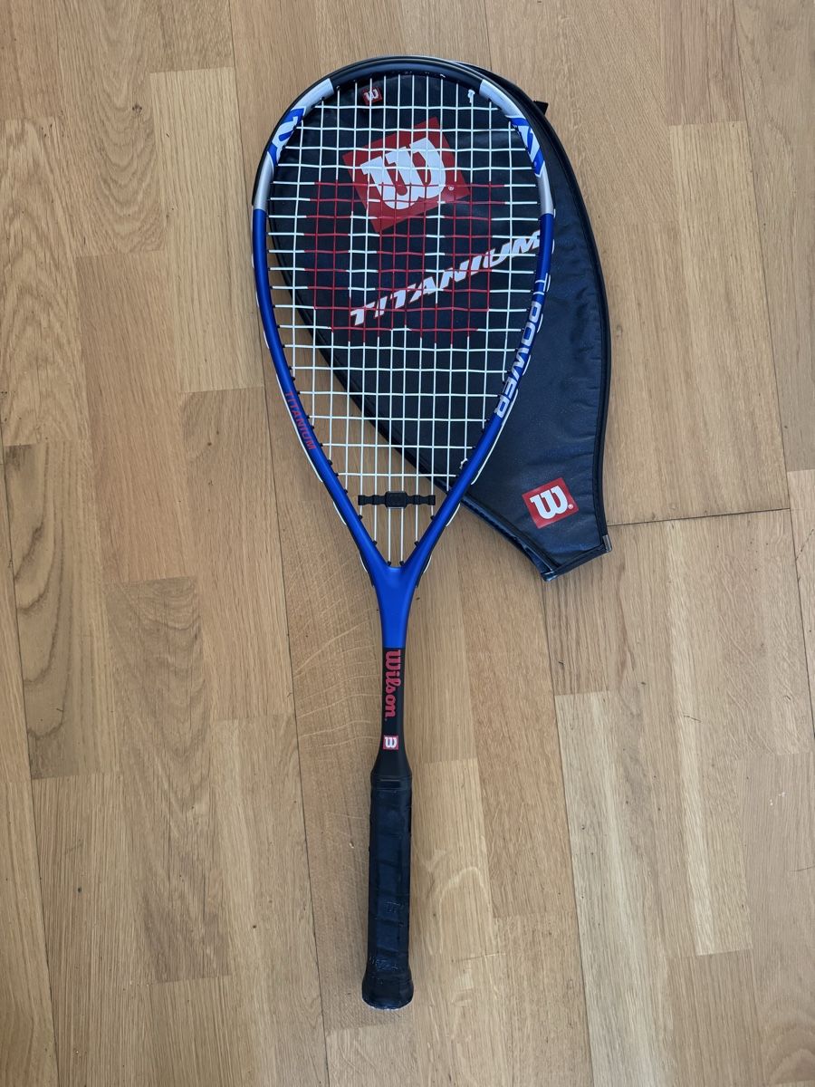 Wilson Racchette: Wilson Titanium Squashschläger – Usato da Stettlen venduto da DieTaube2.0