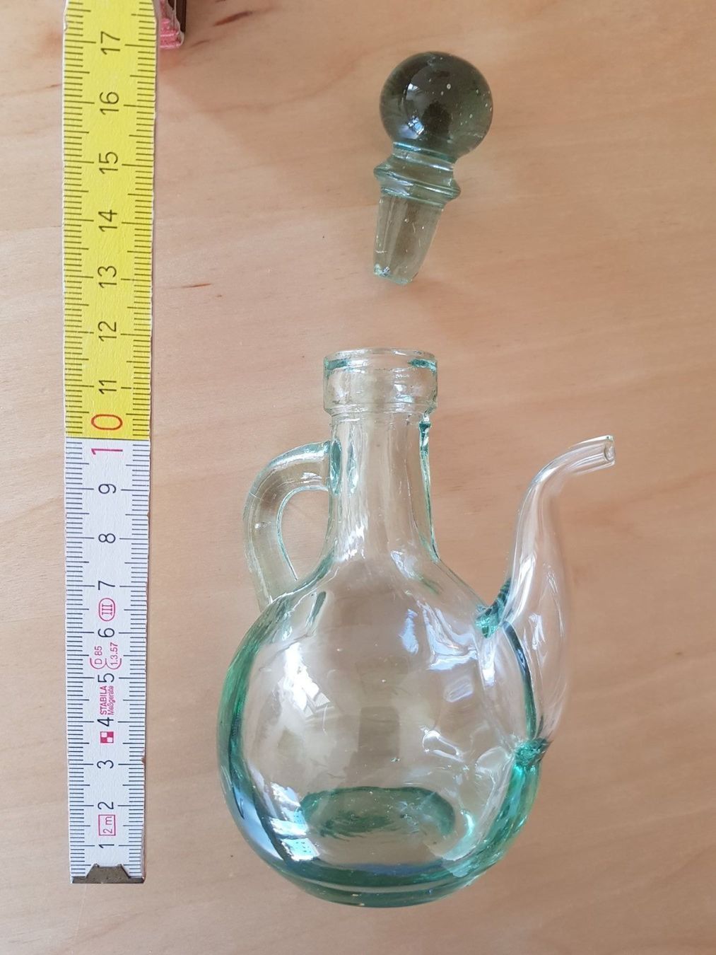Caraffe: Karaffe Glas mit Zapfen und Henkel – Usato da Wiesendangen venduto da samoalk 2