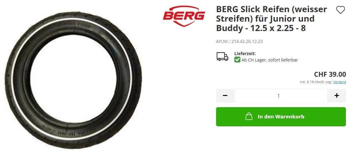 Veicoli per bambini: BERG Buddy Gokard – Usato da Thundorf venduto da Tgubi 5