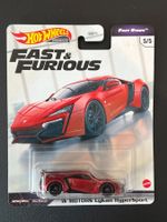 Hot Wheels Premium F&F Fast Stars W MOTORS Lykan HyperSport