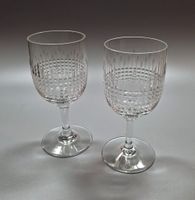 2er Set Baccarat-Gläser, H11 cm, Nancy Americaine