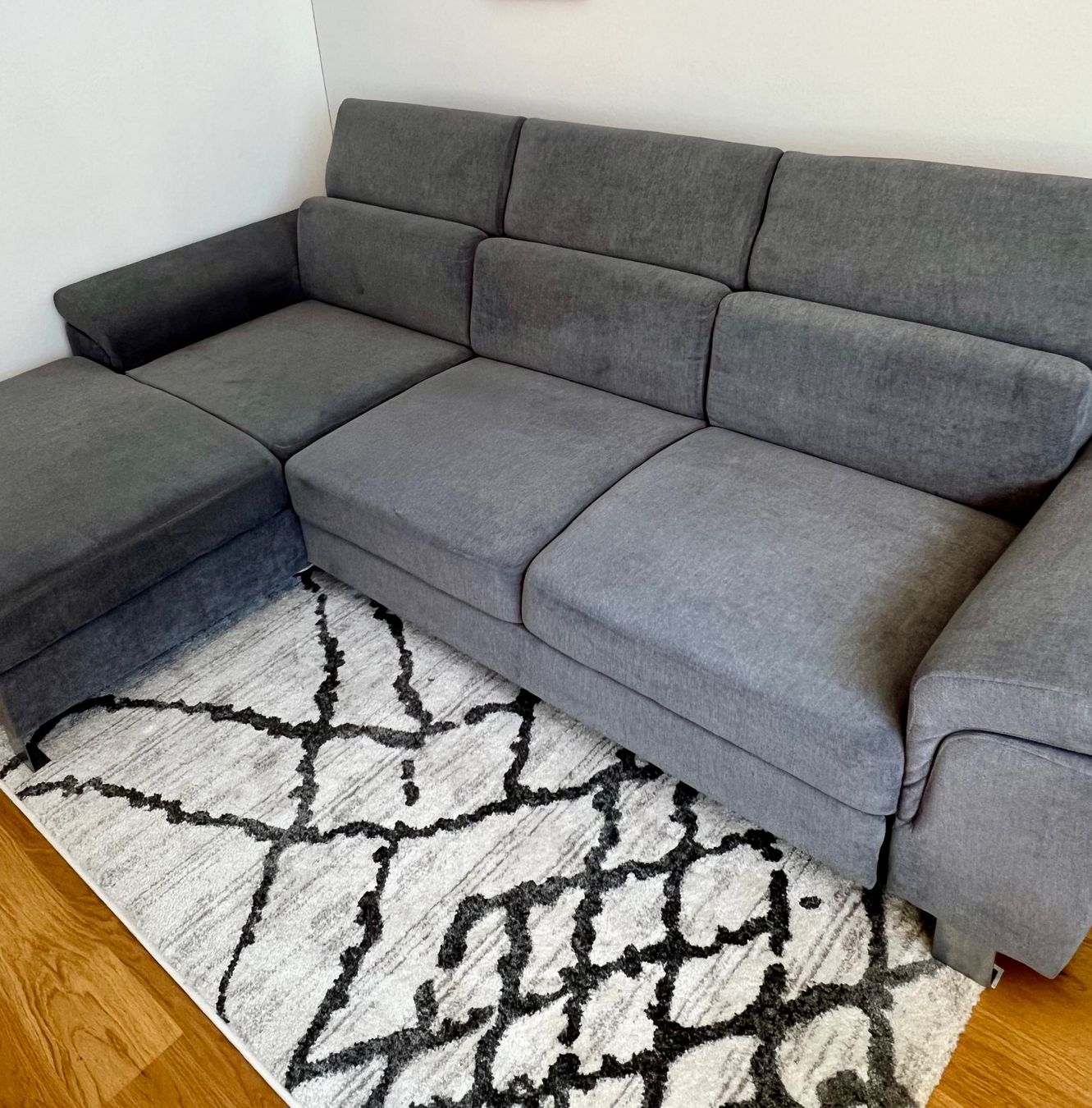 Divani: Xora Ecksofa Blau/Grau mit Schlaffunktion – Usato da Horgen venduto da sch_ly86 1