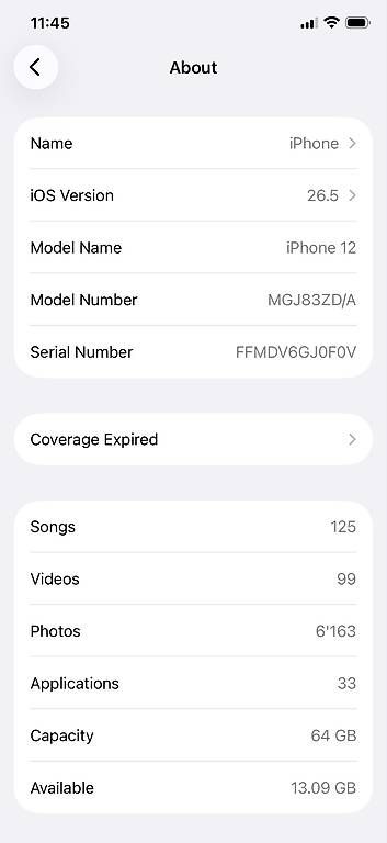 Telefoni cellulari / Smartphones: iPhone 12, Blue, 64 GB, SIM unlocked – Usato da St. Gallen venduto da nykls 3