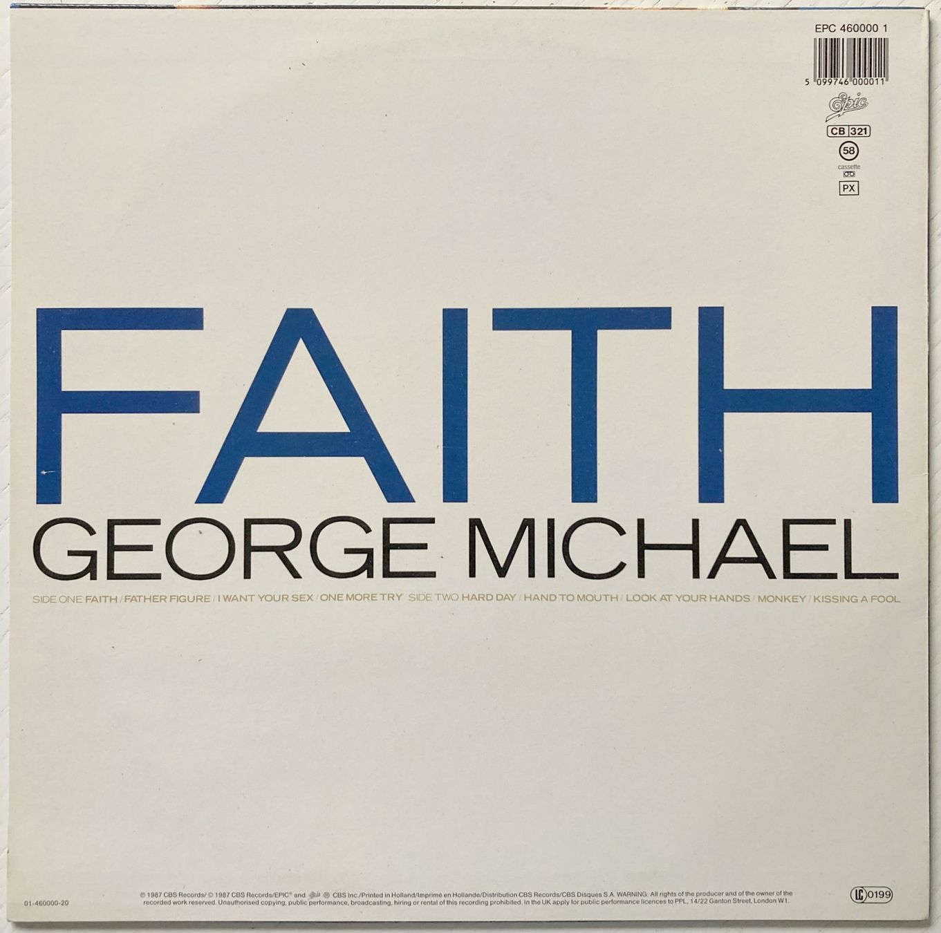 Schallplatten: WHAM! / GEORGE MICHAEL - FAITH – Gebraucht aus Bottens von hotter-than-hell 1