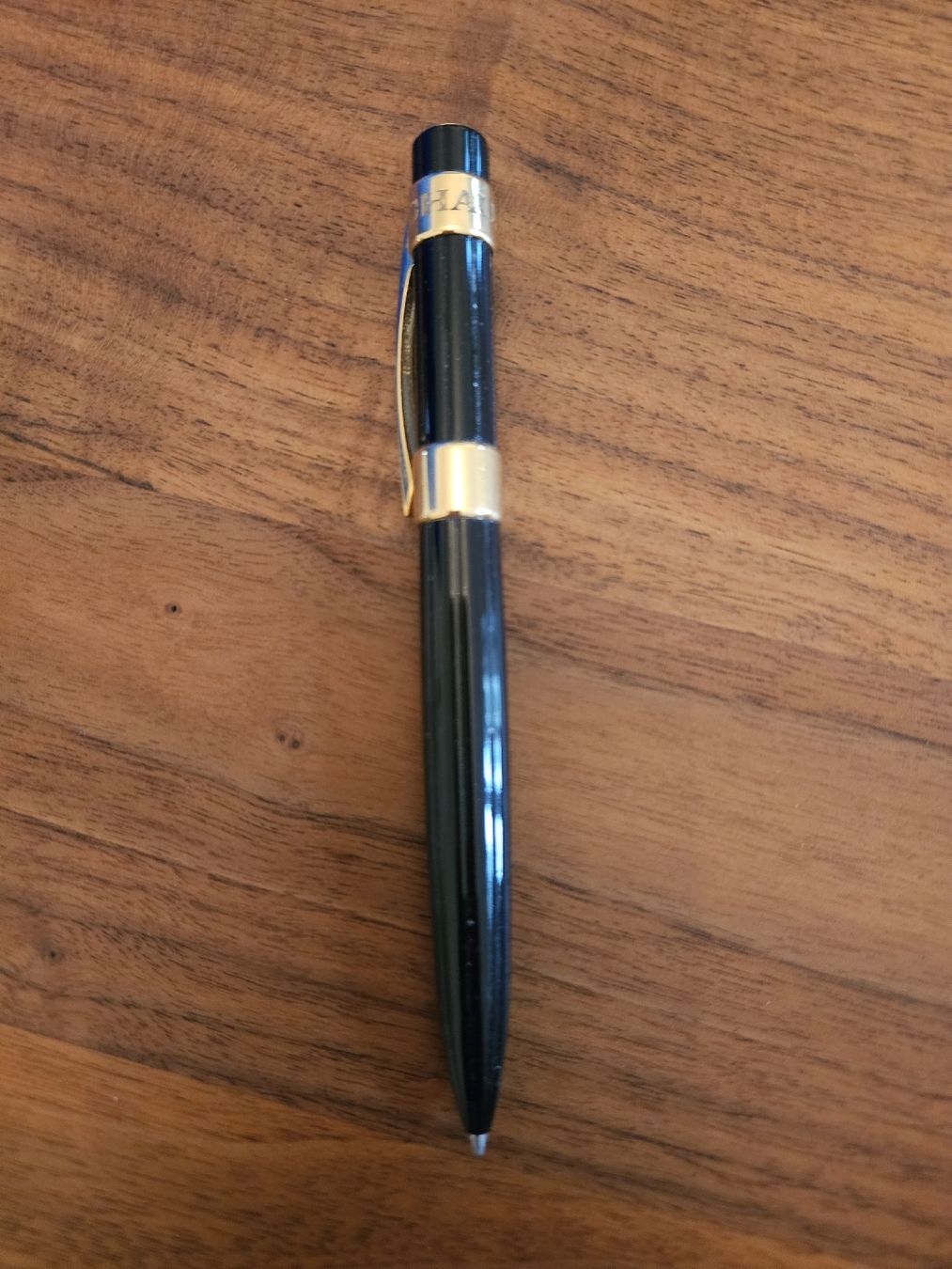 Penna & Evidenziatori: Klassischer Stift, Chaumet, schwarz, gold – Usato da Bern venduto da bojereep