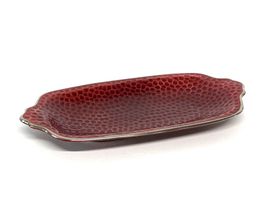 SYLVAC 5085 Vintage Keramikschale Rot Mid-Century England