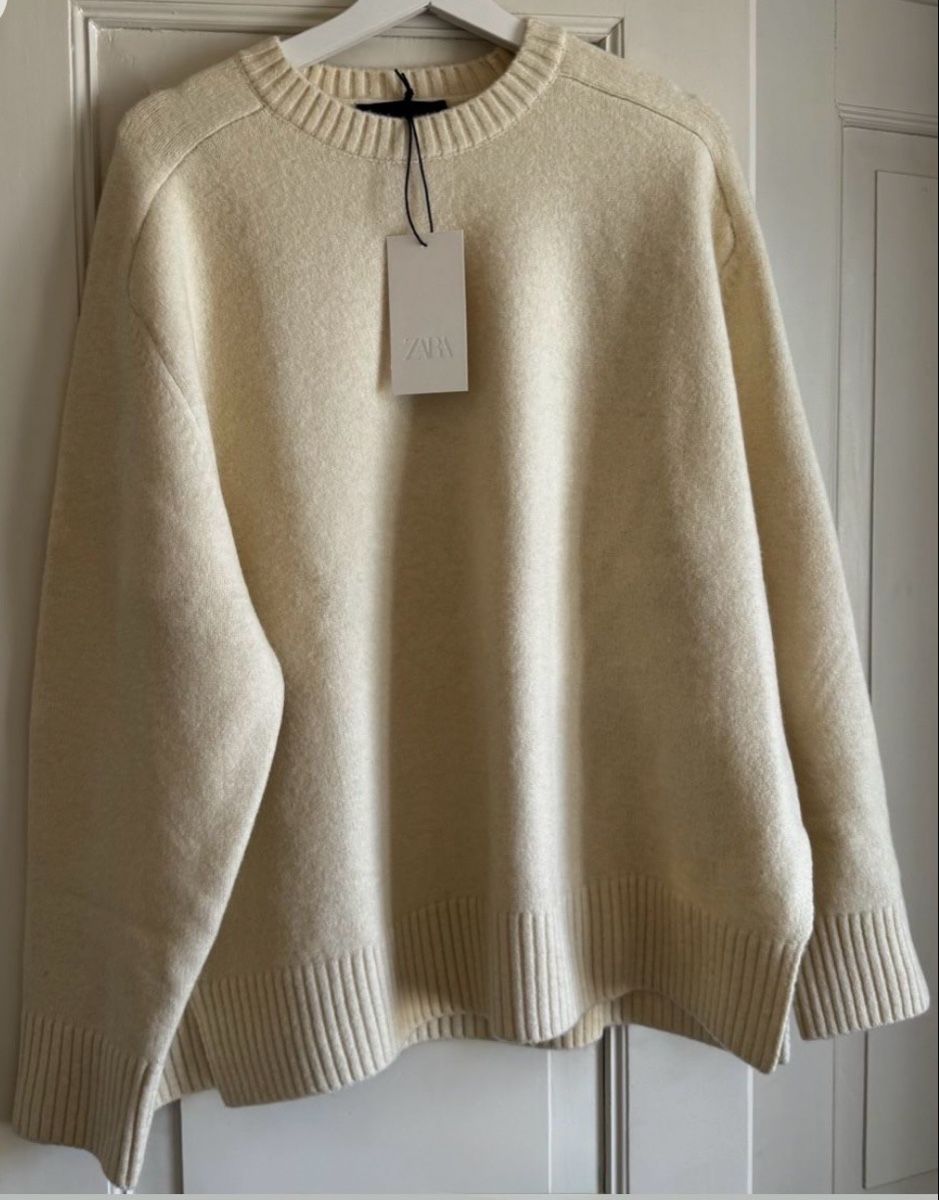 Zara Maglioni & Felpe: Zara Pullover Ecru Neu mit Etikett Gr XL. – Nuovo (secondo la descrizione) da Zürich venduto da ber_78xz 1