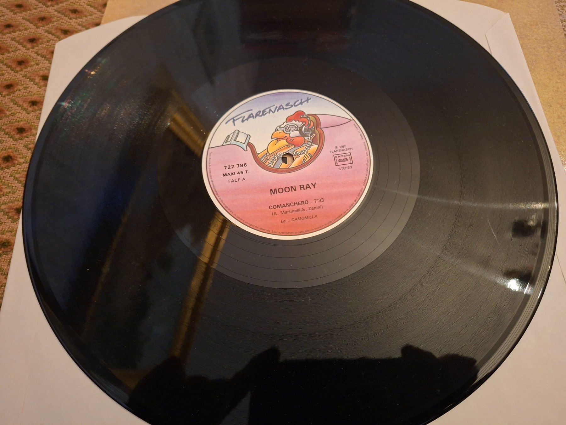 Dischi in vinile: Maxi 12" Italo-Disco - Comanchero - Moon Ray – Usato da Bernex venduto da Wannabehasbeen01 3