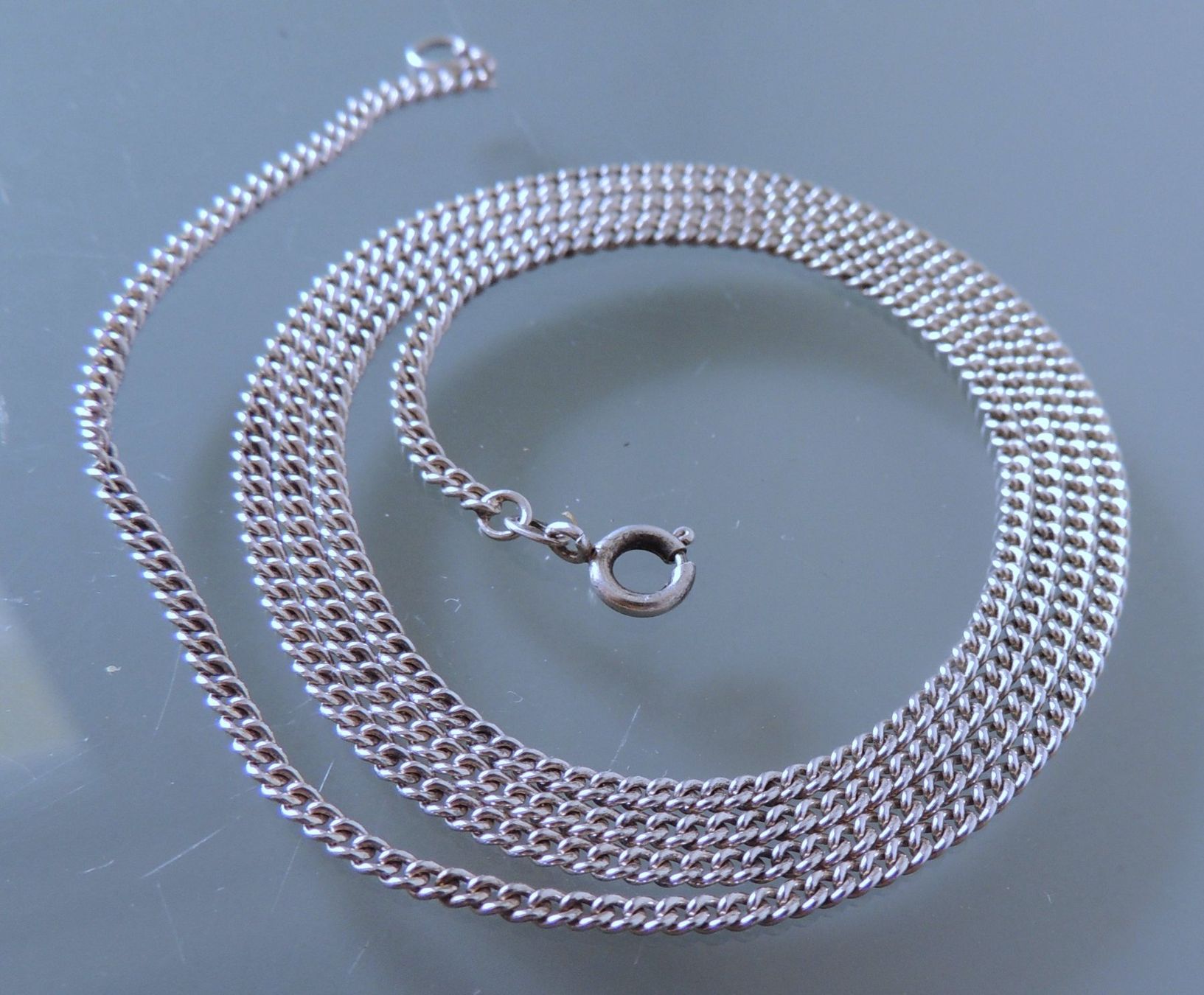 Catenine: Silber 800 Panzer Halskette 71 cm / 2 mm – Usato da Waldenburg venduto da schaller707 1