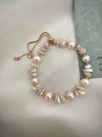 Barock Süsswasserperlen Armband echte