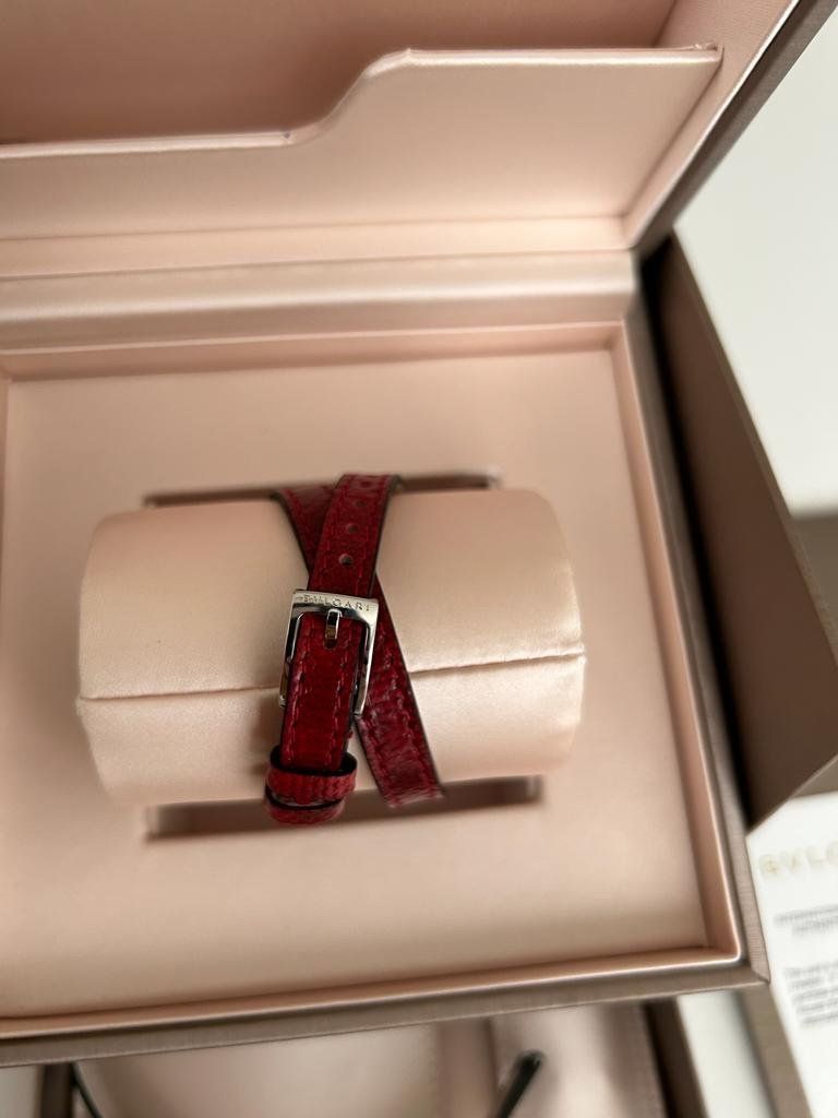 Bulgari Orologi: Bulgari Serpenti rot 27mm quartz with diamonds – Nuovo e nell'imballaggio originale da Pfäffikon SZ venduto da EMMA0111 3