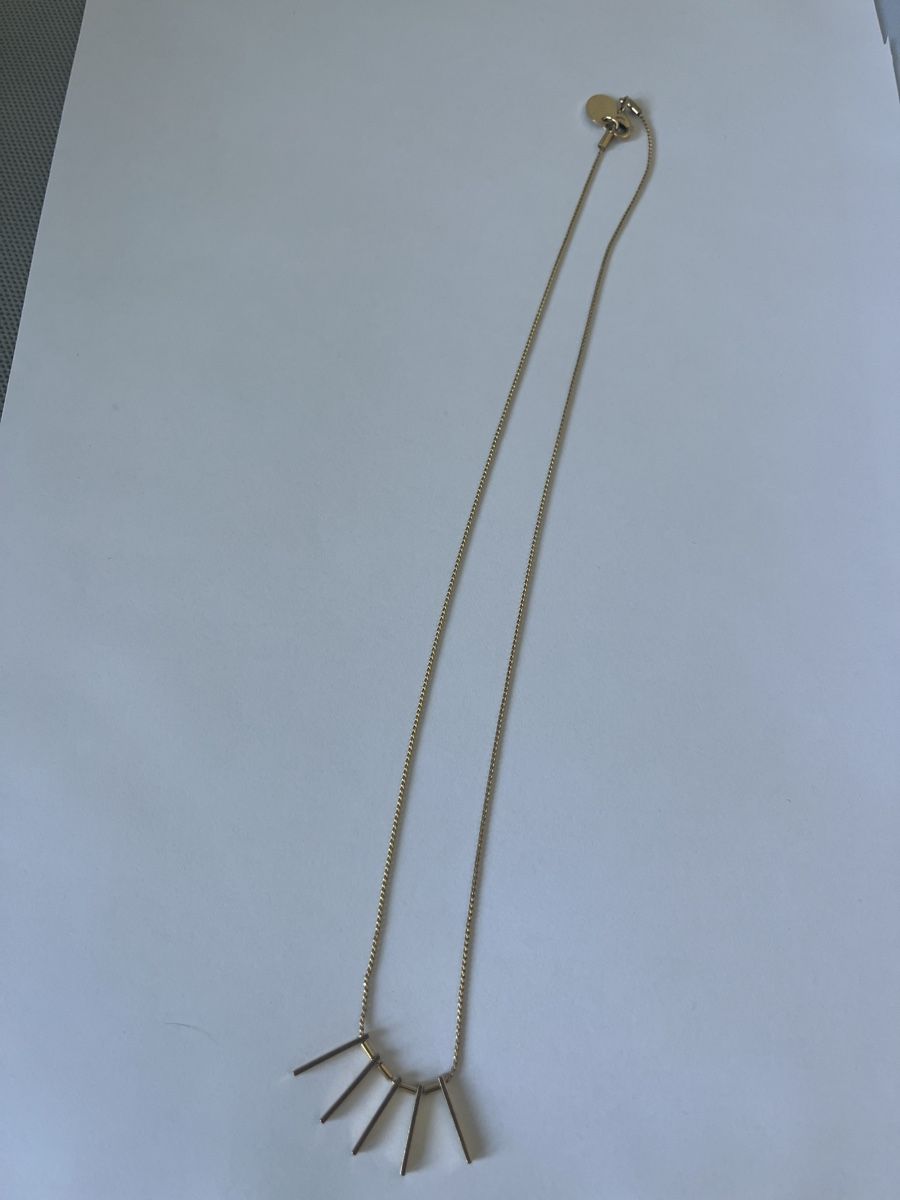 Ketten: Gold-Tone Geometric Pendant Necklace – Neu (gemäss Beschreibung) aus Zürich von cme_ft9l 1