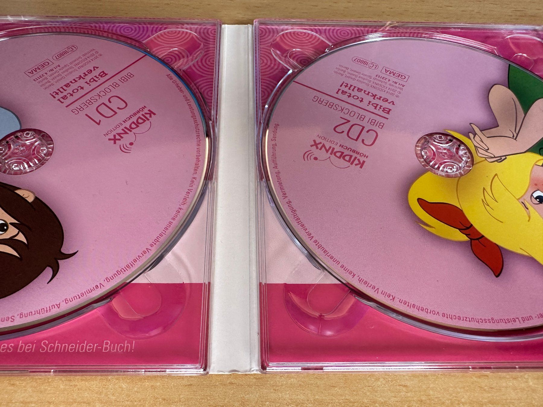 Audiolibri: Bibi Blocksberg - Bibi total verknallt - 2 CD – Usato da Rikon im Tösstal venduto da Alpenmutz 2