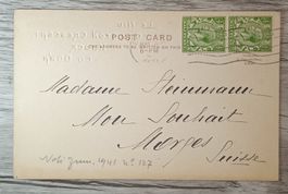 TR48 Carte Postale + Timbre Royaume Uni 1920