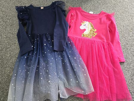 2 Kleid Mädchen gr.110