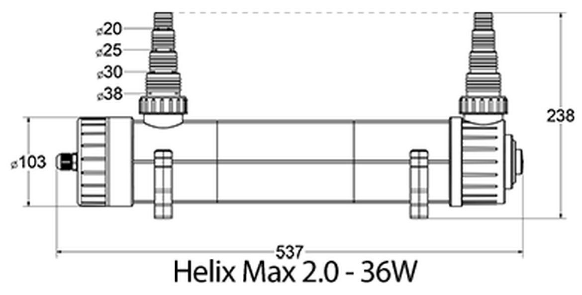 Filtri: Helix Max 2.0 UV-C Wasserklärer 36W – Nuovo e nell'imballaggio originale da Bottighofen venduto da zaap 5