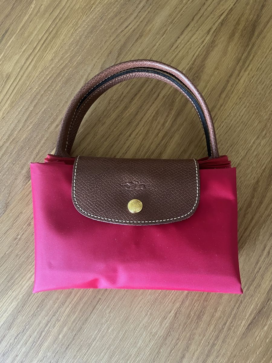Longchamp Borse da donna: Longchamp Le Pliage M Original, rot – Usato da Abtwil SG venduto da cat_yk29