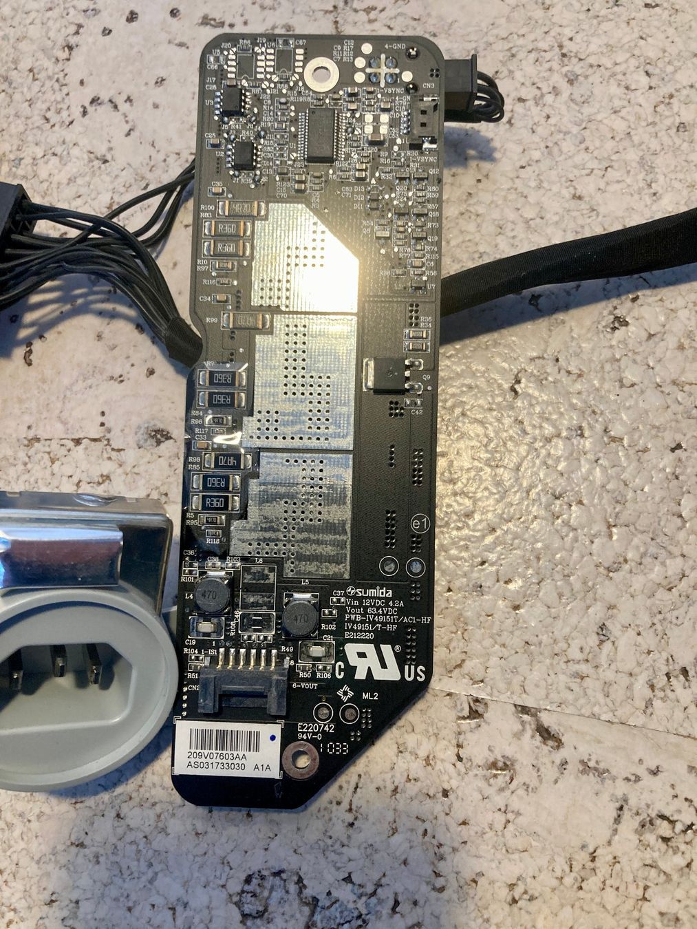 Apple PC: Apple iMac A1311 2010 Netzteil / Power Supply Set – Usato da Saas-Grund venduto da GarageSaleToday 2