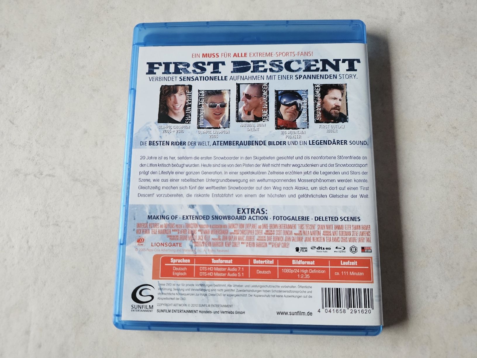 Tutti i DVDs: First Descent  /  Bluray – Usato da Schneisingen venduto da backstore24 1