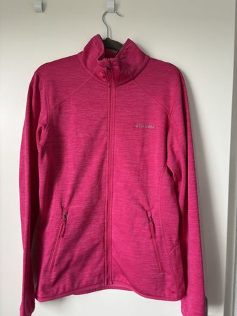 Columbia Fleece Jacket - Pink, Size M - Cozy Season!
